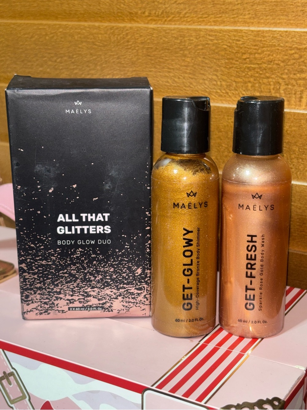 MAËLYS All That Glitters Body Glow Duo